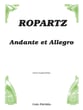 ANDANTE ET ALLEGRO CORNET SOLO cover